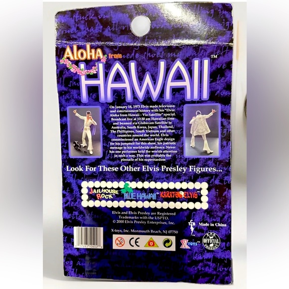 Elvis Presley - Aloha From Hawaii - 6 Inch - 2000 XToys Action Figure - Picture 3 of 6